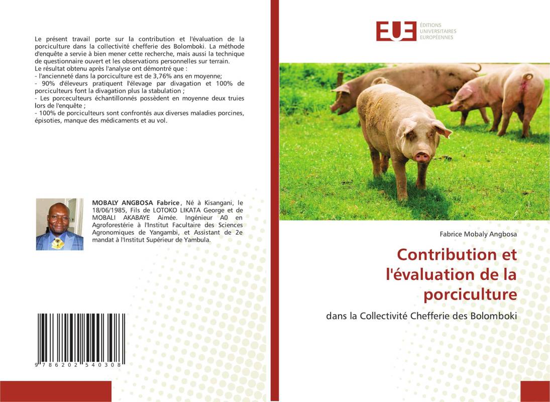 Contribution et l'évaluation de la porciculture