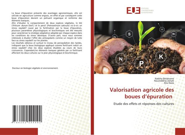 Valorisation agricole des boues d’épuration