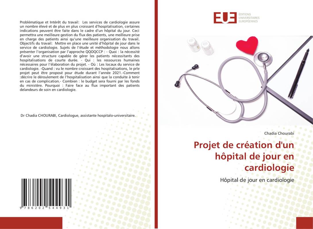 Projet de création d'un hôpital de jour en cardiologie