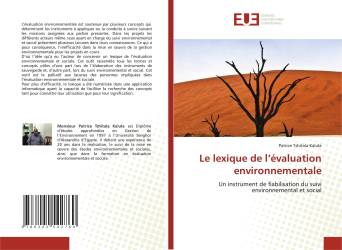 Le lexique de l’évaluation environnementale