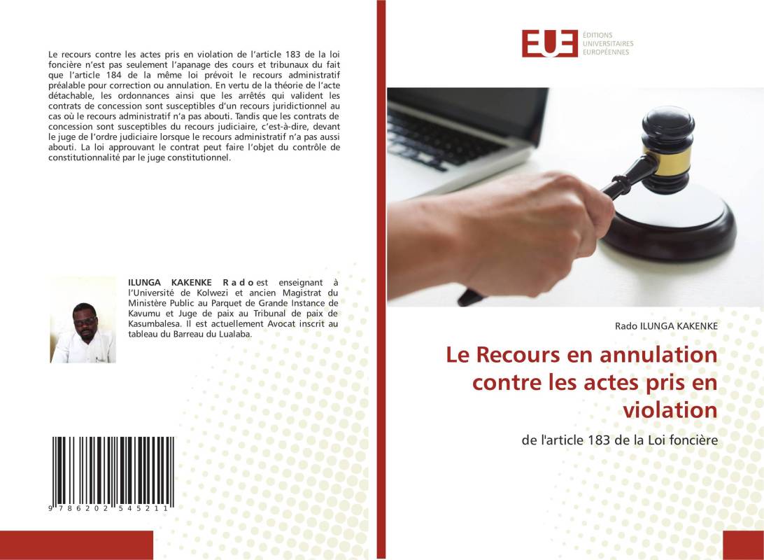 Le Recours en annulation contre les actes pris en violation