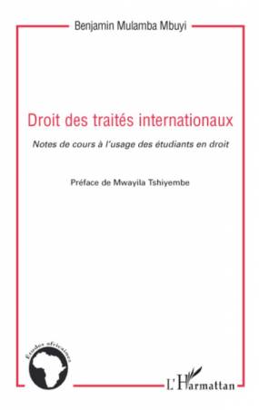 Droit des traités internationaux