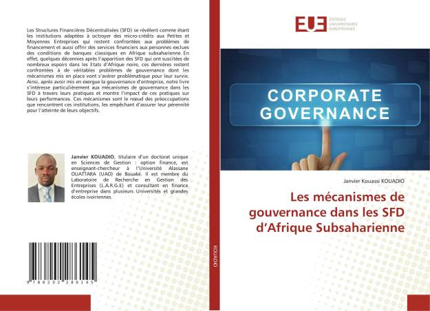 Les mécanismes de gouvernance dans les SFD d’Afrique Subsaharienne