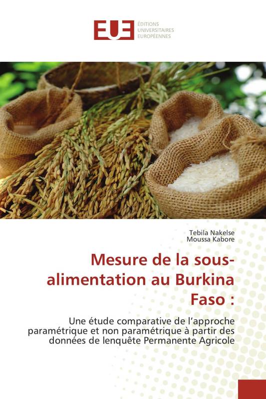 Mesure de la sous-alimentation au Burkina Faso :