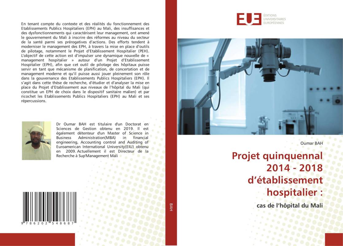 Projet quinquennal 2014 - 2018 d’établissement hospitalier :