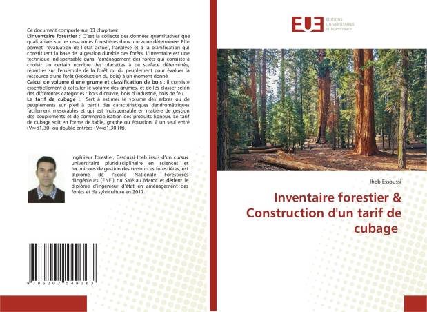 Inventaire forestier & Construction d'un tarif de cubage