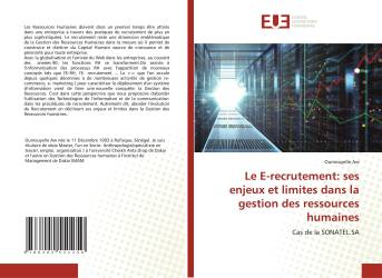 Le E-recrutement: ses enjeux et limites dans la gestion des ressources humaines