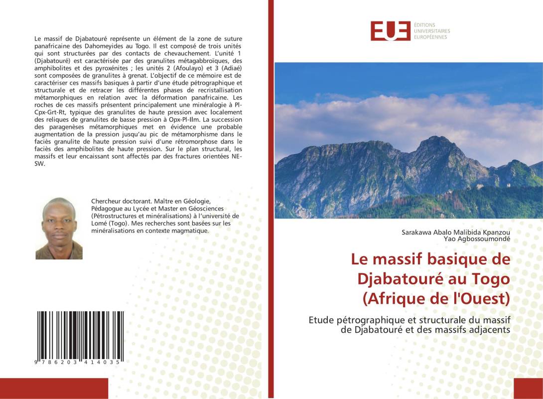 Le massif basique de Djabatouré au Togo (Afrique de l'Ouest)