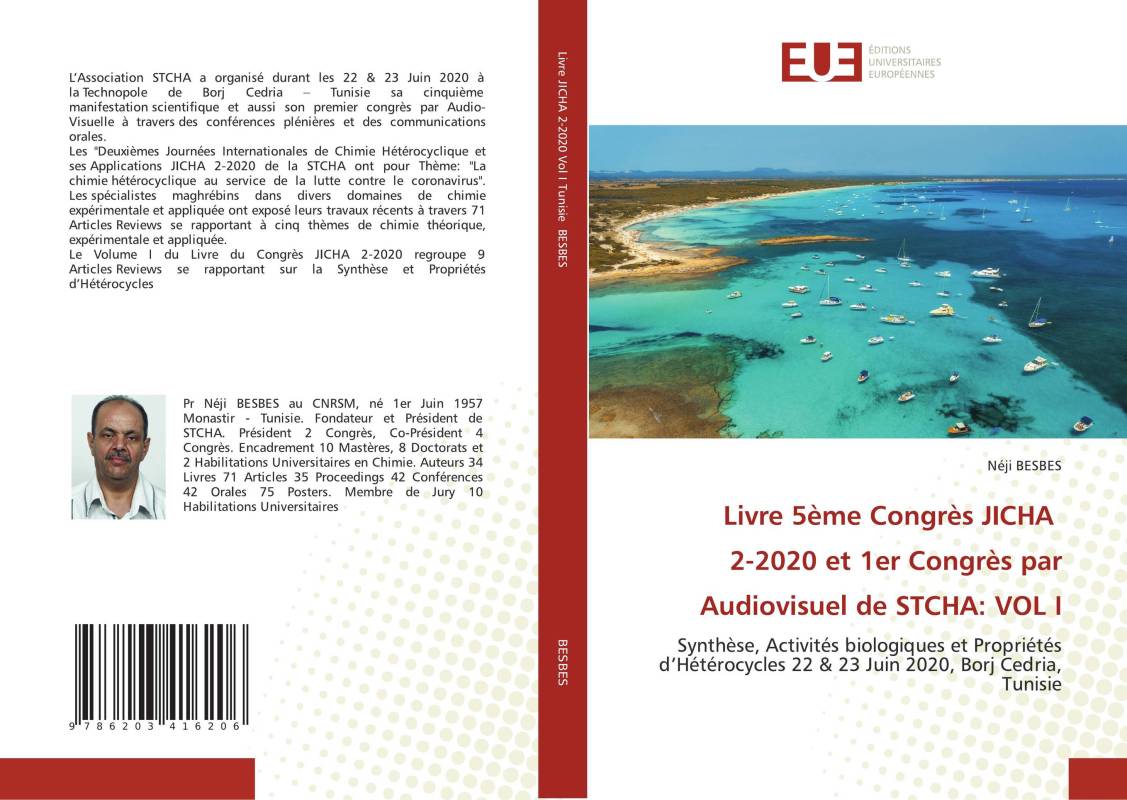 Livre 5ème Congrès JICHA 2-2020 et 1er Congrès par Audiovisuel de STCHA: VOL I