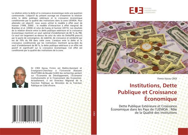 Institutions, Dette Publique et Croissance Économique