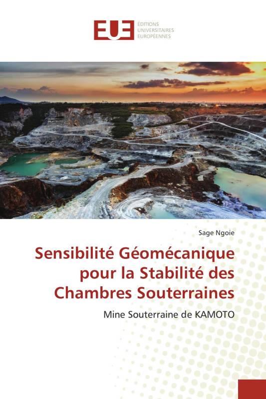 Sensibilité Géomécanique pour la Stabilité des Chambres Souterraines