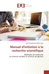 Manuel d'initiation à la recherche scientifique