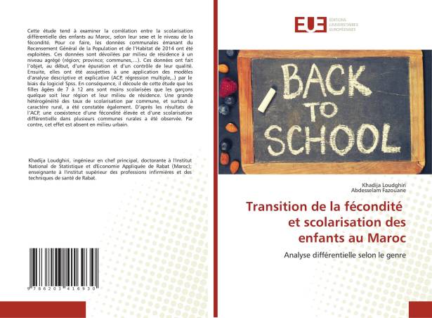 Transition de la fécondité et scolarisation des enfants au Maroc