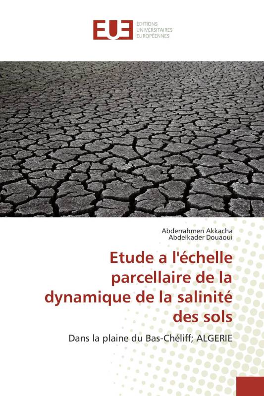 Etude a l'échelle parcellaire de la dynamique de la salinité des sols