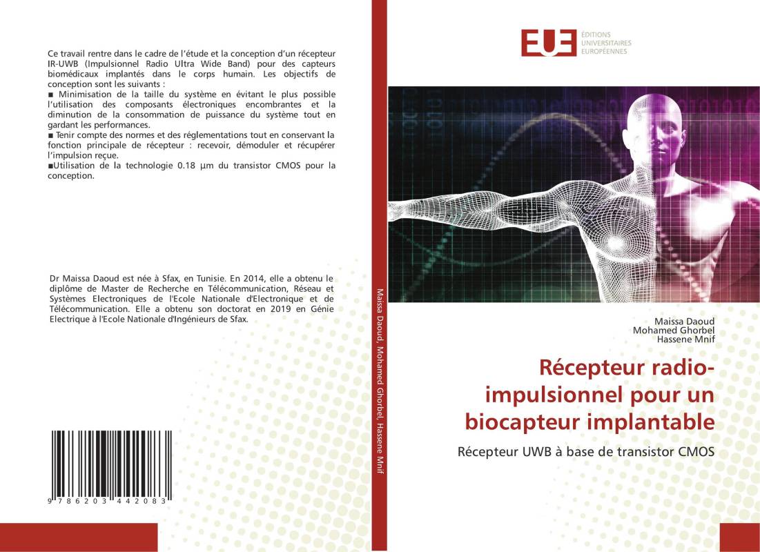 Récepteur radio-impulsionnel pour un biocapteur implantable