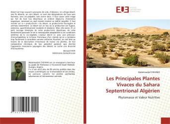 Les Principales Plantes Vivaces du Sahara Septentrional Algérien