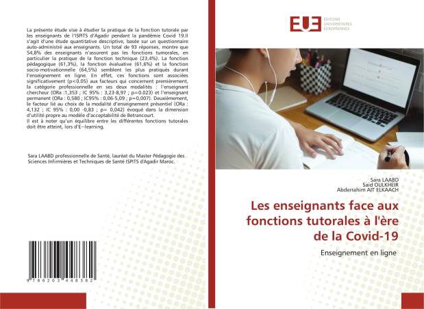 Les enseignants face aux fonctions tutorales à l'ère de la Covid-19