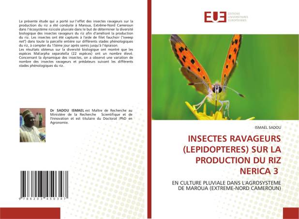 INSECTES RAVAGEURS (LEPIDOPTERES) SUR LA PRODUCTION DU RIZ NERICA 3