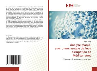 Analyse macro-environnementale de l'eau d'irrigation en Méditerranée