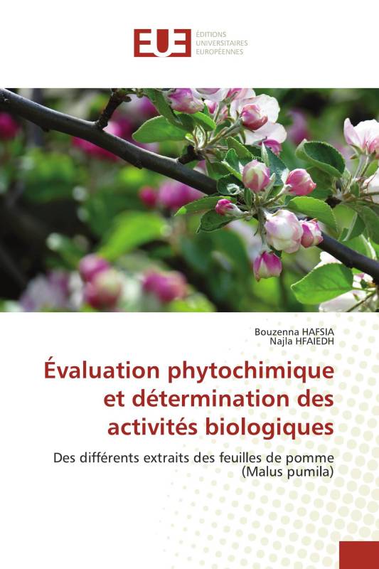 Évaluation phytochimique et détermination des activités biologiques