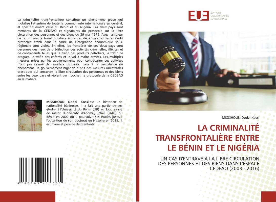 LA CRIMINALITÉ TRANSFRONTALIÈRE ENTRE LE BÉNIN ET LE NIGÉRIA