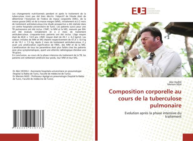 Composition corporelle au cours de la tuberculose pulmonaire