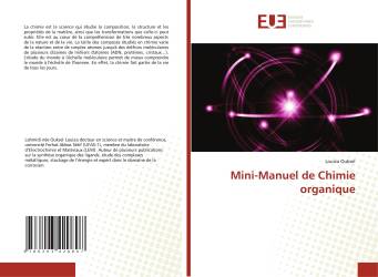 Mini-Manuel de Chimie organique