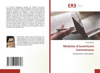 Modules d’ouvertures transversaux