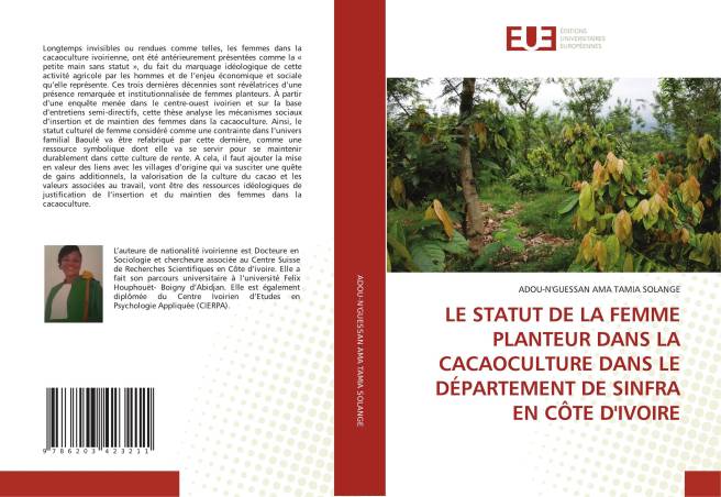 LE STATUT DE LA FEMME PLANTEUR DANS LA CACAOCULTURE DANS LE DÉPARTEMENT DE SINFRA EN CÔTE D'IVOIRE