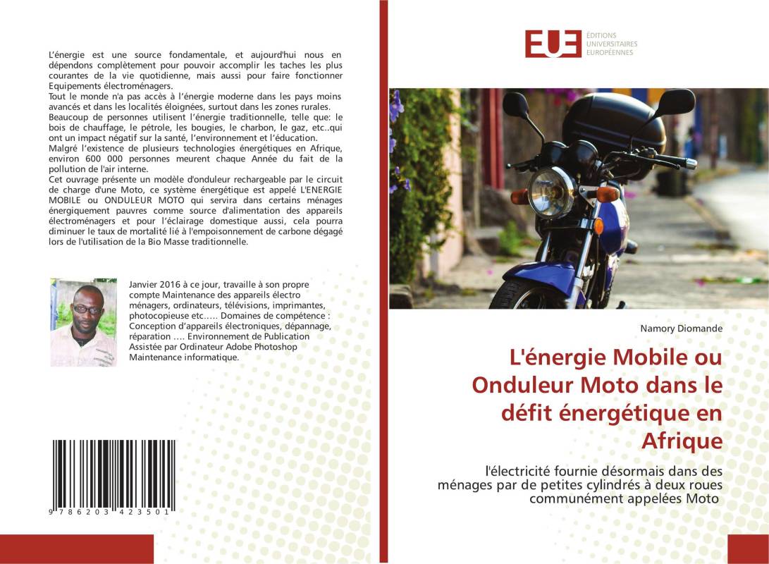 L'énergie Mobile ou Onduleur Moto dans le défit énergétique en Afrique