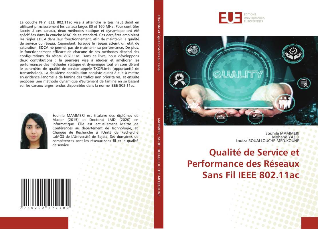 Qualité de Service et Performance des Réseaux Sans Fil IEEE 802.11ac