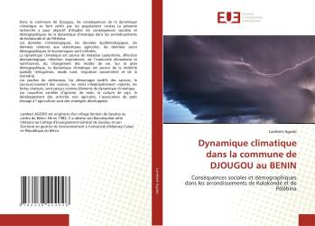 Dynamique climatique dans la commune de DJOUGOU au BENIN