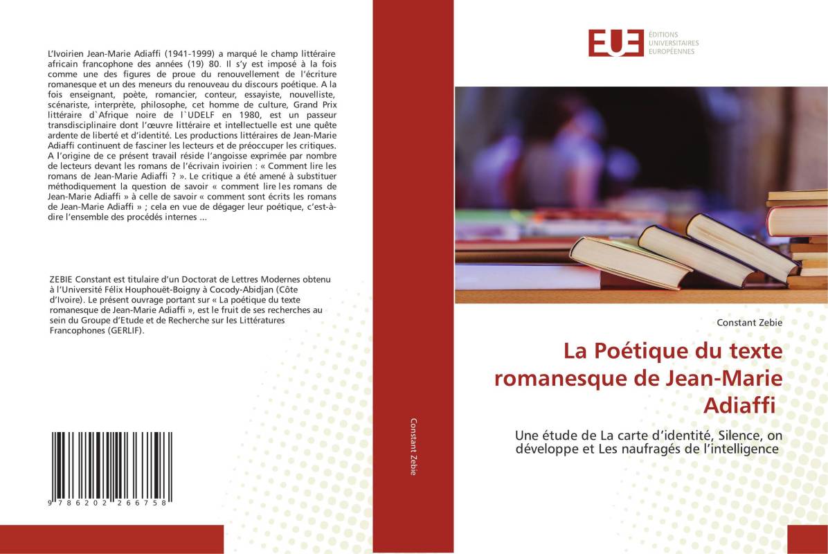 La Poétique du texte romanesque de Jean-Marie Adiaffi