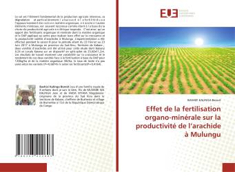 Effet de la fertilisation organo-minérale sur la productivité de l’arachide à Mulungu