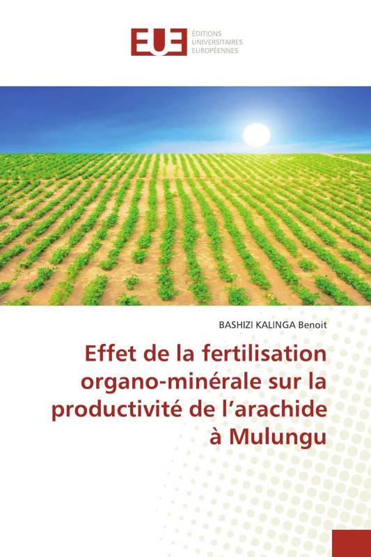 Effet de la fertilisation organo-minérale sur la productivité de l’arachide à Mulungu