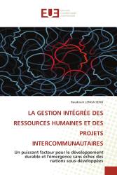 LA GESTION INTÉGRÉE DES RESSOURCES HUMAINES ET DES PROJETS INTERCOMMUNAUTAIRES