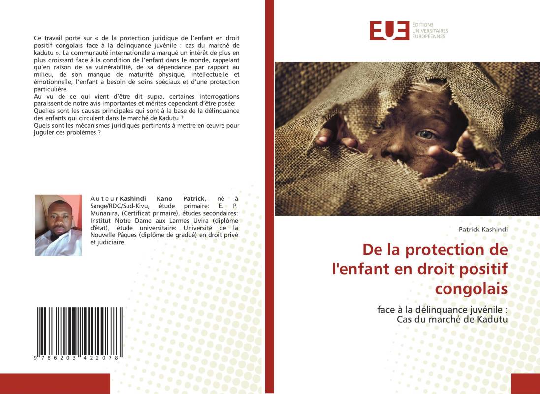 De la protection de l'enfant en droit positif congolais