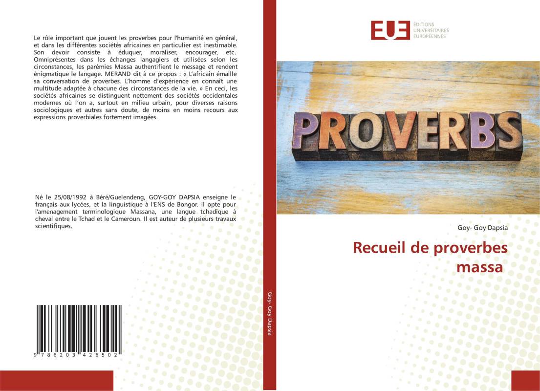 Recueil de proverbes massa