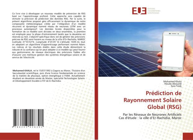 Prédiction de Rayonnement Solaire Global (RSG)