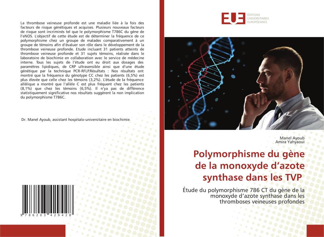 Polymorphisme du gène de la monoxyde d’azote synthase dans les TVP