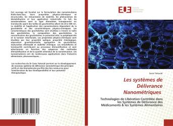 Les systèmes de Délivrance Nanométriques