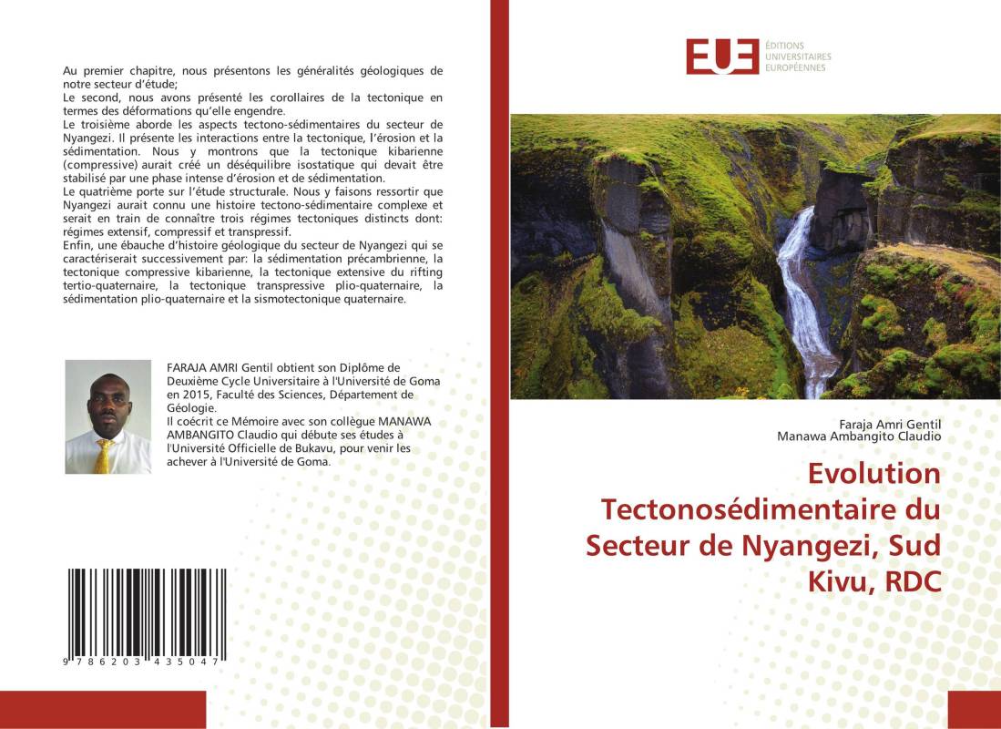 Evolution Tectonosédimentaire du Secteur de Nyangezi, Sud Kivu, RDC