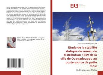 Étude de la stabilité statique du réseau de distribution 15kV de la ville de Ouagadougou au poste source de patte d’oie