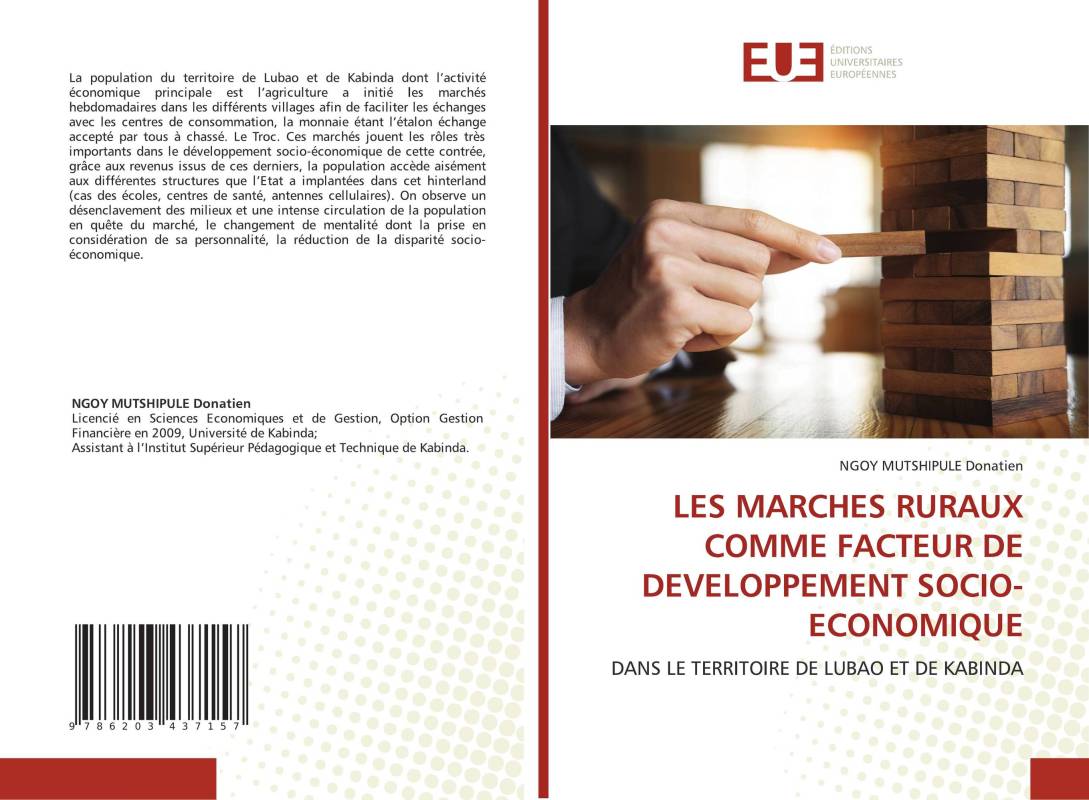 LES MARCHES RURAUX COMME FACTEUR DE DEVELOPPEMENT SOCIO-ECONOMIQUE