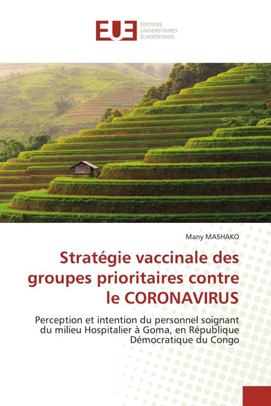 Stratégie vaccinale des groupes prioritaires contre le CORONAVIRUS