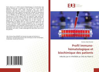 Profil immuno-hématologique et biochimique des patients