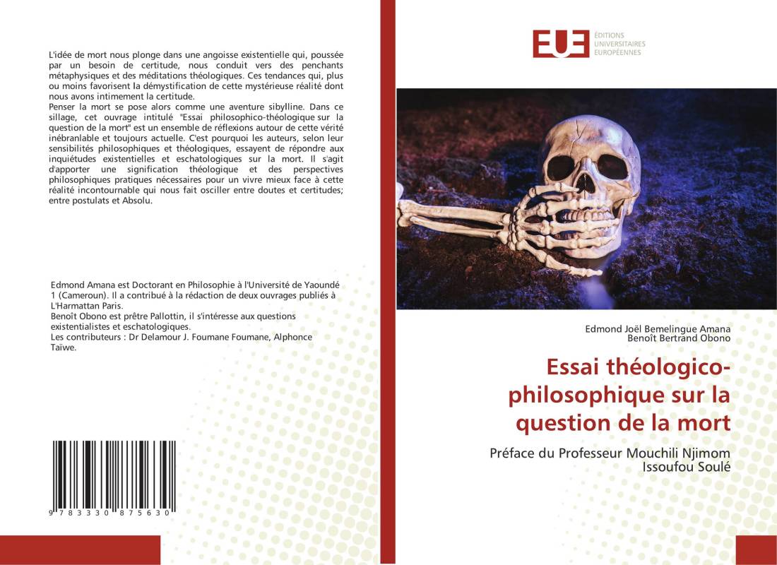 Essai théologico-philosophique sur la question de la mort