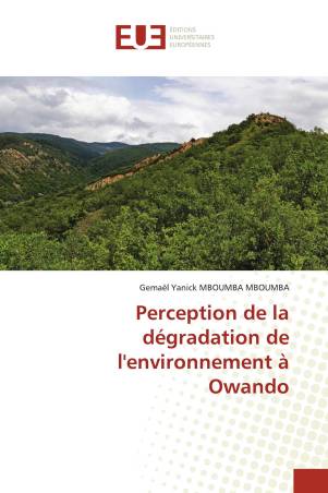 Perception de la dégradation de l&#039;environnement à Owando