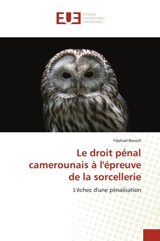 Le droit pénal camerounais à l'épreuve de la sorcellerie