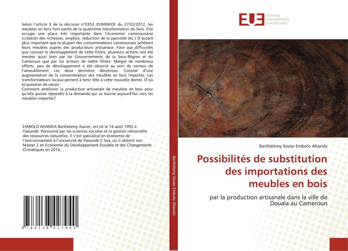 Possibilités de substitution des importations des meubles en bois